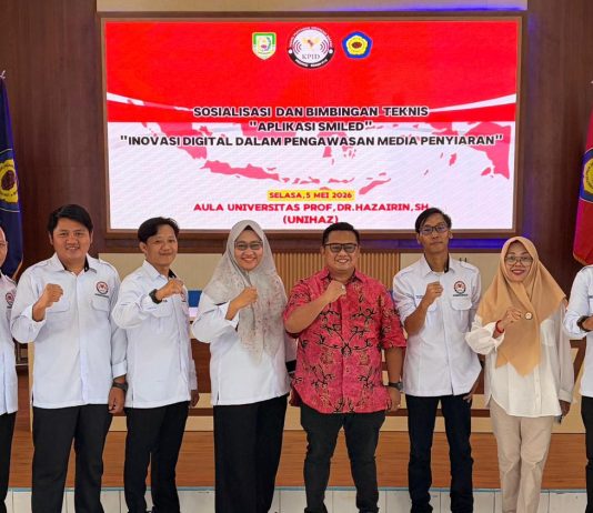Bimtek SMILED Digelar, KPID Bengkulu Percepat Digitalisasi Pengawasan Siaran