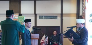 Direktur Kepatuhan Bank Bengkulu Dilantik, Gubernur Tekankan Taat Regulasi