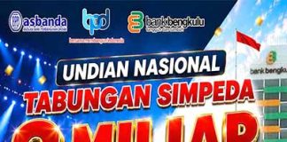 Undian Nasional Simpeda 2026 di Bengkulu Siapkan Hadiah Rp3 Miliar dan Penampilan Ungu Band
