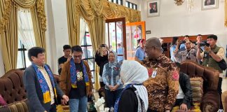 Undian Simpeda, Dirut Bank Bengkulu Sambut Kedatangan Dirut BPD se-Indonesia
